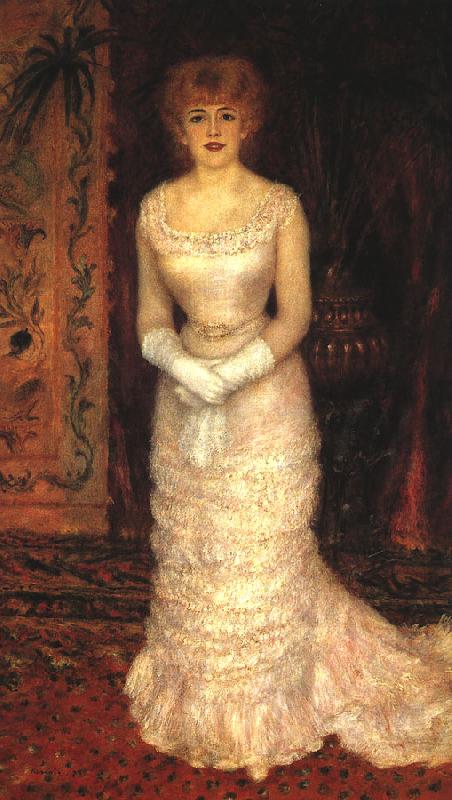 Pierre Renoir Portrait of Jeanne Samary oil painting picture